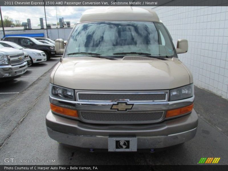Sandstone Metallic / Neutral 2011 Chevrolet Express 1500 AWD Passenger Conversion Van