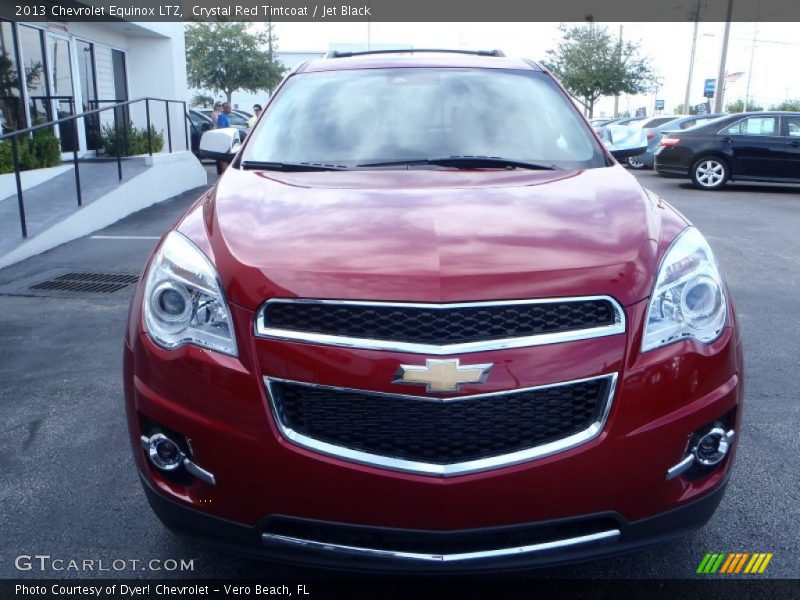 Crystal Red Tintcoat / Jet Black 2013 Chevrolet Equinox LTZ