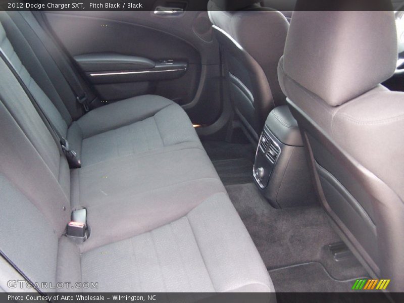 Pitch Black / Black 2012 Dodge Charger SXT