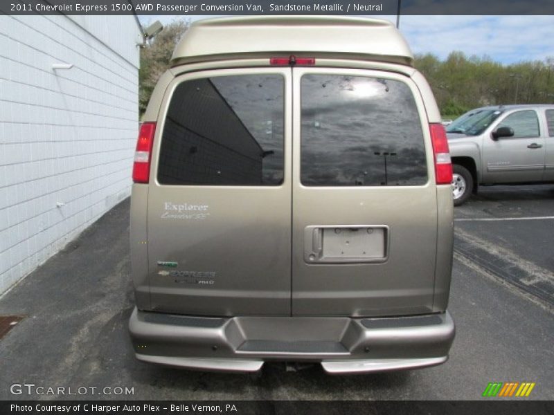 Sandstone Metallic / Neutral 2011 Chevrolet Express 1500 AWD Passenger Conversion Van
