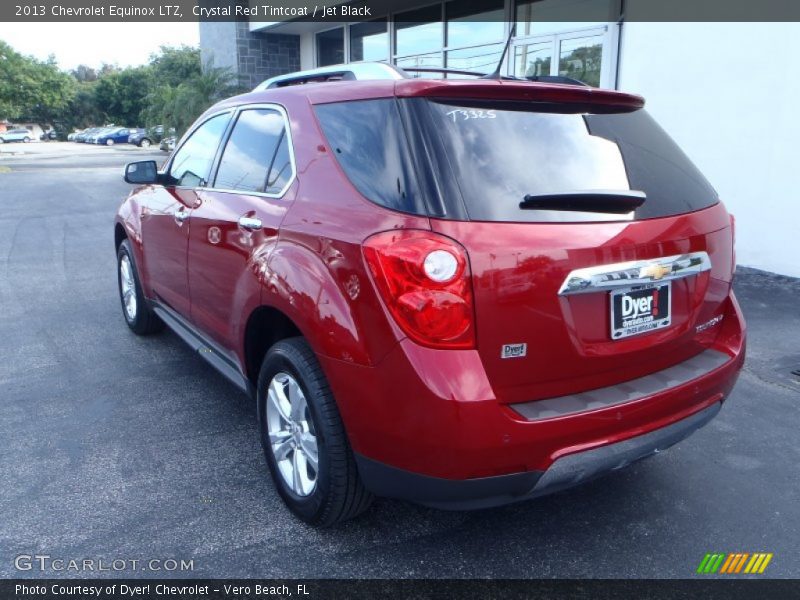 Crystal Red Tintcoat / Jet Black 2013 Chevrolet Equinox LTZ