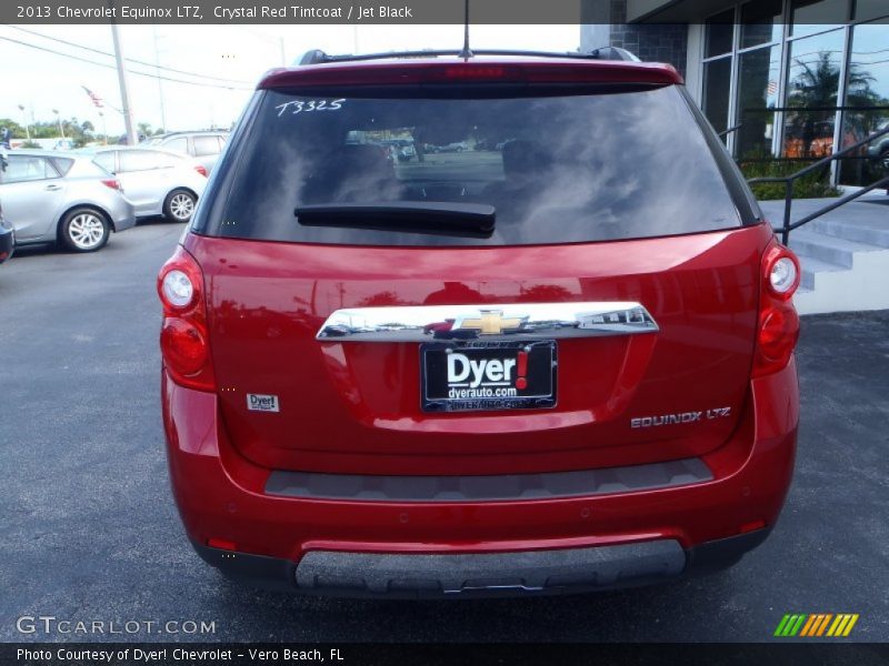 Crystal Red Tintcoat / Jet Black 2013 Chevrolet Equinox LTZ