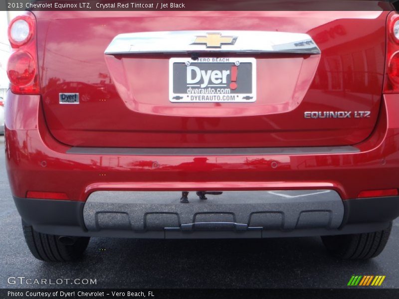 Crystal Red Tintcoat / Jet Black 2013 Chevrolet Equinox LTZ