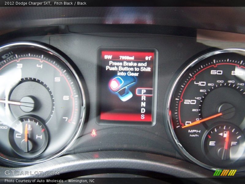 Pitch Black / Black 2012 Dodge Charger SXT