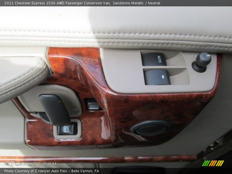 Sandstone Metallic / Neutral 2011 Chevrolet Express 1500 AWD Passenger Conversion Van