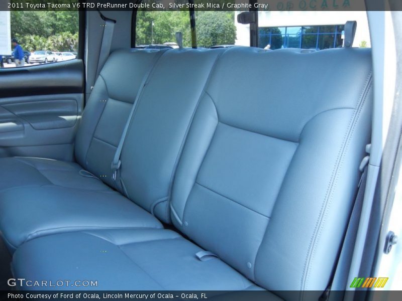 Silver Streak Mica / Graphite Gray 2011 Toyota Tacoma V6 TRD PreRunner Double Cab