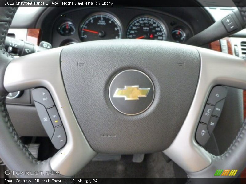 Mocha Steel Metallic / Ebony 2013 Chevrolet Tahoe LT 4x4