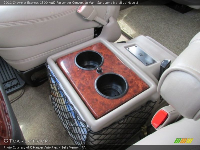 Sandstone Metallic / Neutral 2011 Chevrolet Express 1500 AWD Passenger Conversion Van