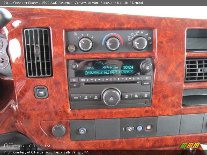 Sandstone Metallic / Neutral 2011 Chevrolet Express 1500 AWD Passenger Conversion Van
