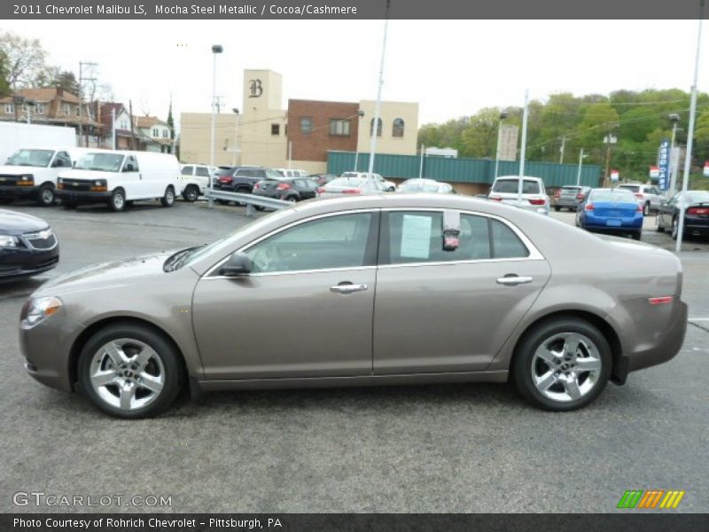 Mocha Steel Metallic / Cocoa/Cashmere 2011 Chevrolet Malibu LS