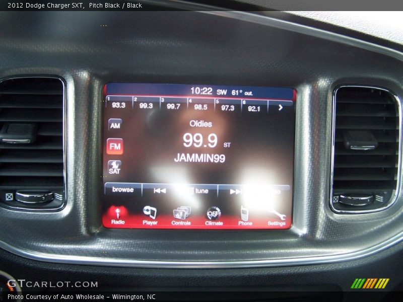 Pitch Black / Black 2012 Dodge Charger SXT