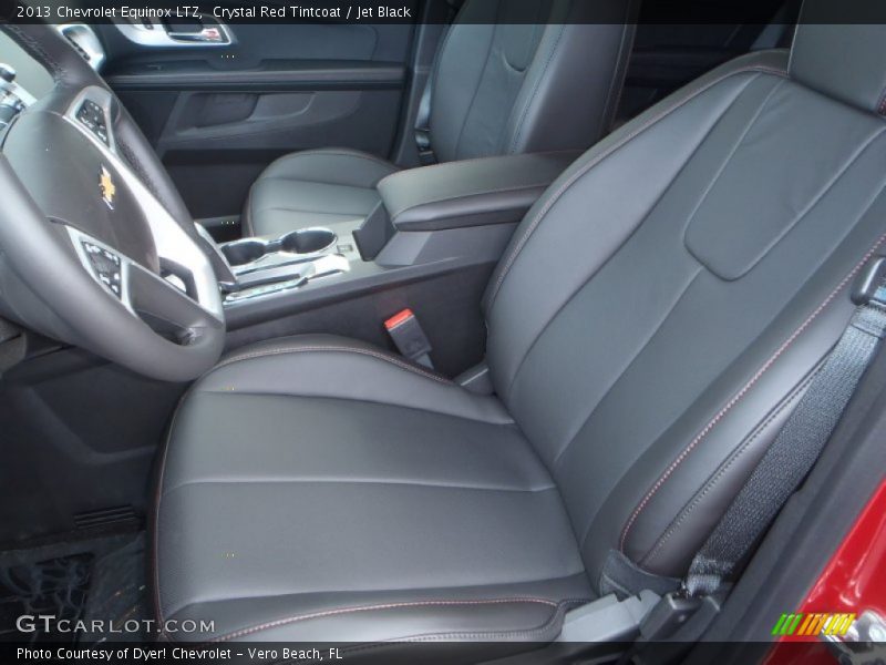 Crystal Red Tintcoat / Jet Black 2013 Chevrolet Equinox LTZ