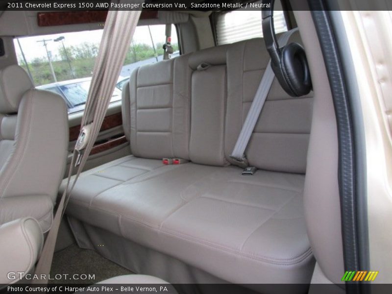 Sandstone Metallic / Neutral 2011 Chevrolet Express 1500 AWD Passenger Conversion Van