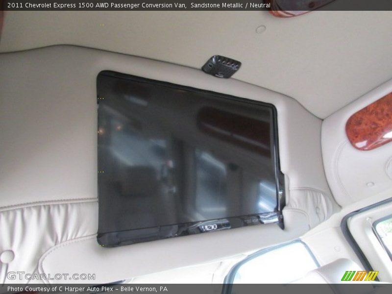 Sandstone Metallic / Neutral 2011 Chevrolet Express 1500 AWD Passenger Conversion Van