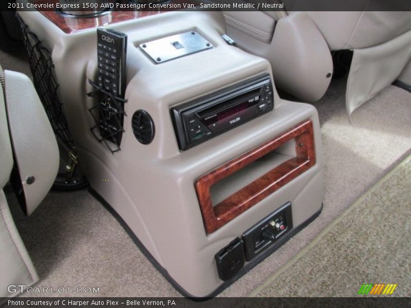 Sandstone Metallic / Neutral 2011 Chevrolet Express 1500 AWD Passenger Conversion Van