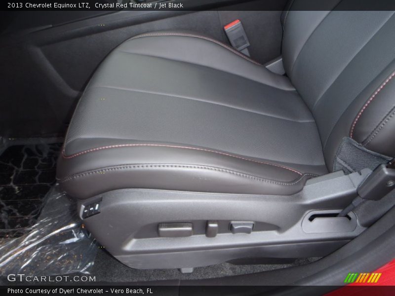 Crystal Red Tintcoat / Jet Black 2013 Chevrolet Equinox LTZ