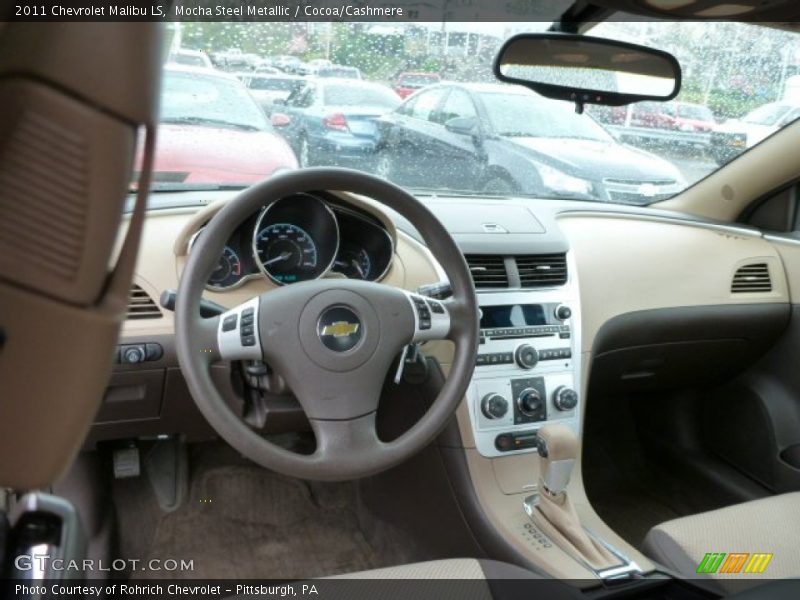 Mocha Steel Metallic / Cocoa/Cashmere 2011 Chevrolet Malibu LS