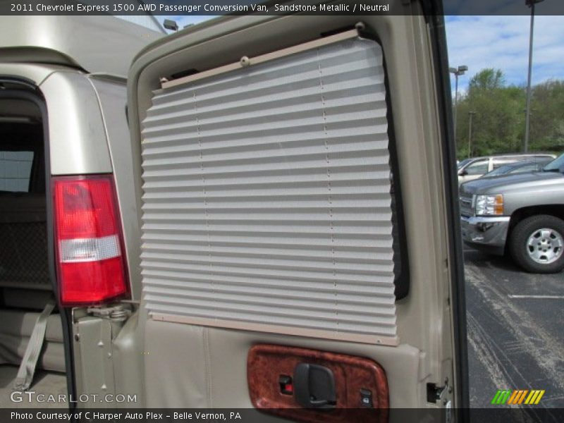 Sandstone Metallic / Neutral 2011 Chevrolet Express 1500 AWD Passenger Conversion Van