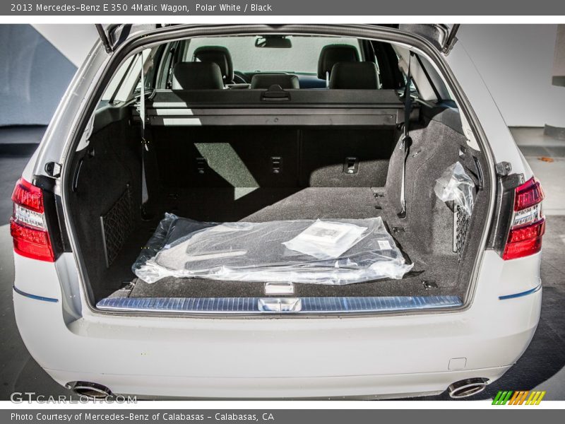  2013 E 350 4Matic Wagon Trunk