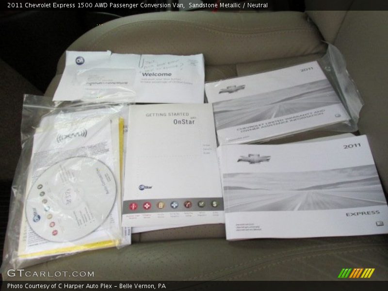 Sandstone Metallic / Neutral 2011 Chevrolet Express 1500 AWD Passenger Conversion Van