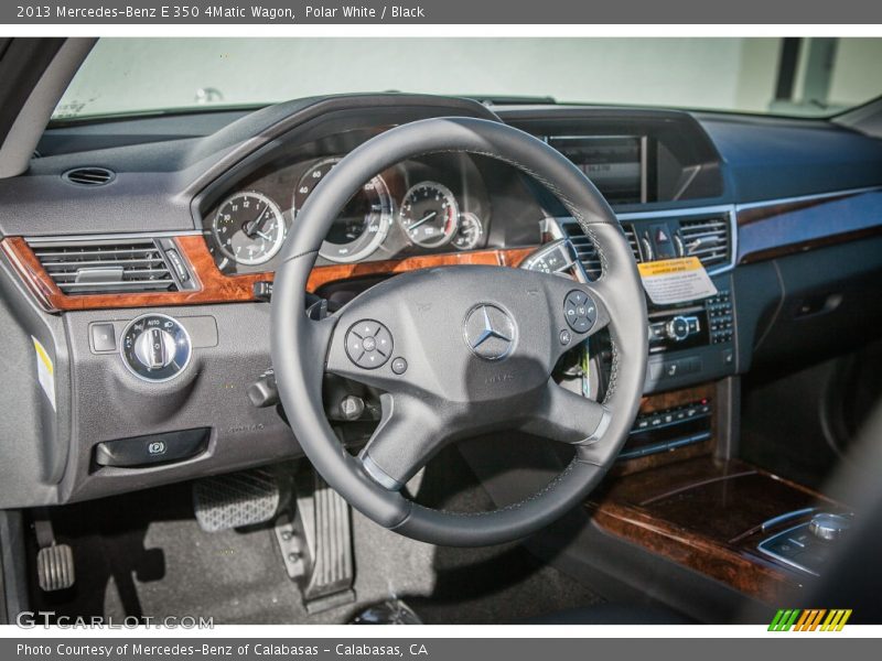 Dashboard of 2013 E 350 4Matic Wagon