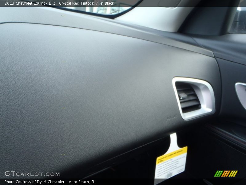 Crystal Red Tintcoat / Jet Black 2013 Chevrolet Equinox LTZ