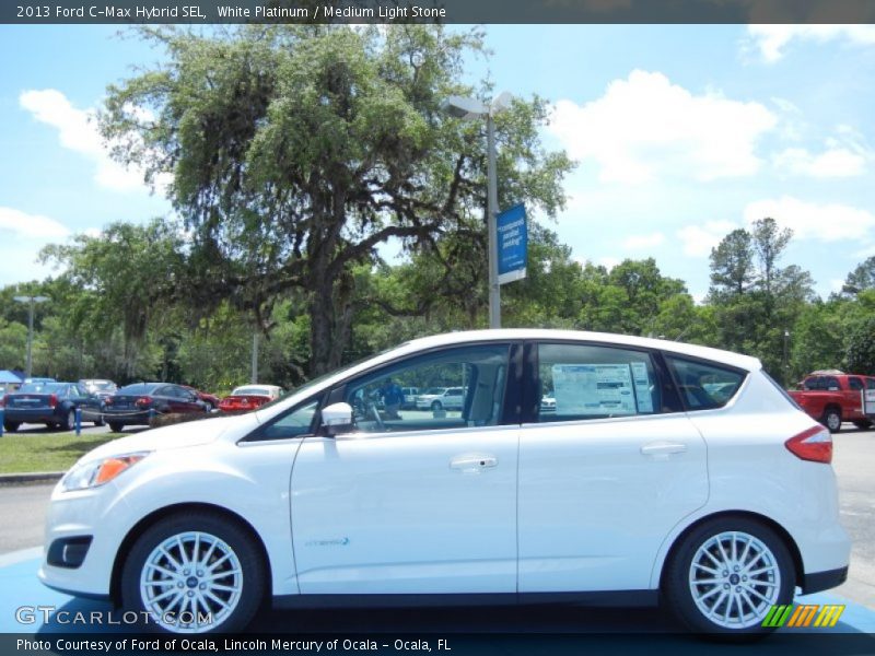  2013 C-Max Hybrid SEL White Platinum