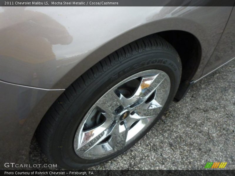 Mocha Steel Metallic / Cocoa/Cashmere 2011 Chevrolet Malibu LS