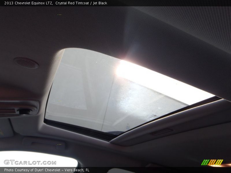 Crystal Red Tintcoat / Jet Black 2013 Chevrolet Equinox LTZ