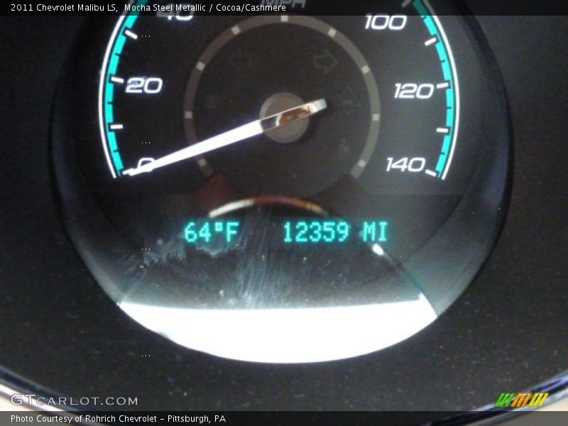 Mocha Steel Metallic / Cocoa/Cashmere 2011 Chevrolet Malibu LS