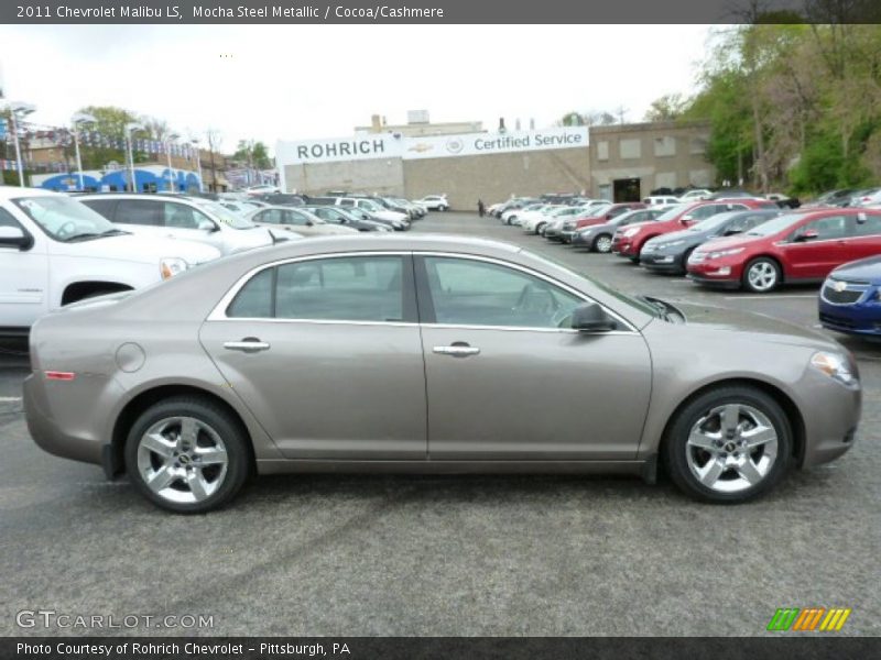 Mocha Steel Metallic / Cocoa/Cashmere 2011 Chevrolet Malibu LS