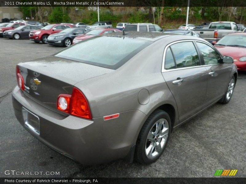 Mocha Steel Metallic / Cocoa/Cashmere 2011 Chevrolet Malibu LS
