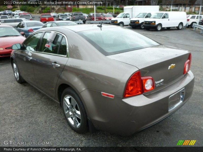 Mocha Steel Metallic / Cocoa/Cashmere 2011 Chevrolet Malibu LS