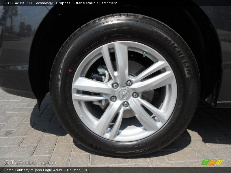 Graphite Luster Metallic / Parchment 2013 Acura RDX Technology
