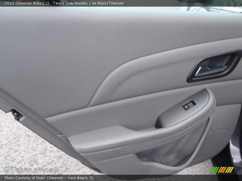 Taupe Gray Metallic / Jet Black/Titanium 2013 Chevrolet Malibu LS