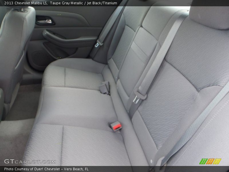 Taupe Gray Metallic / Jet Black/Titanium 2013 Chevrolet Malibu LS