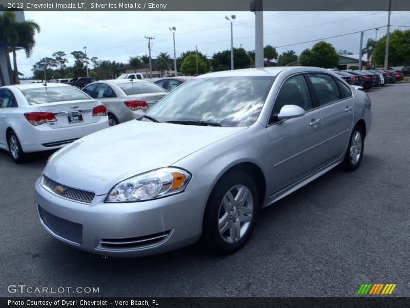 Silver Ice Metallic / Ebony 2013 Chevrolet Impala LT