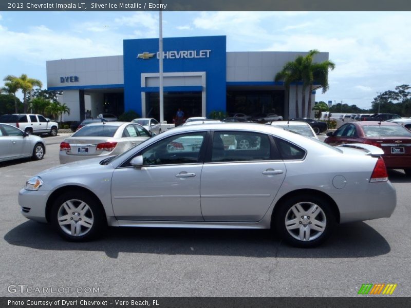 Silver Ice Metallic / Ebony 2013 Chevrolet Impala LT