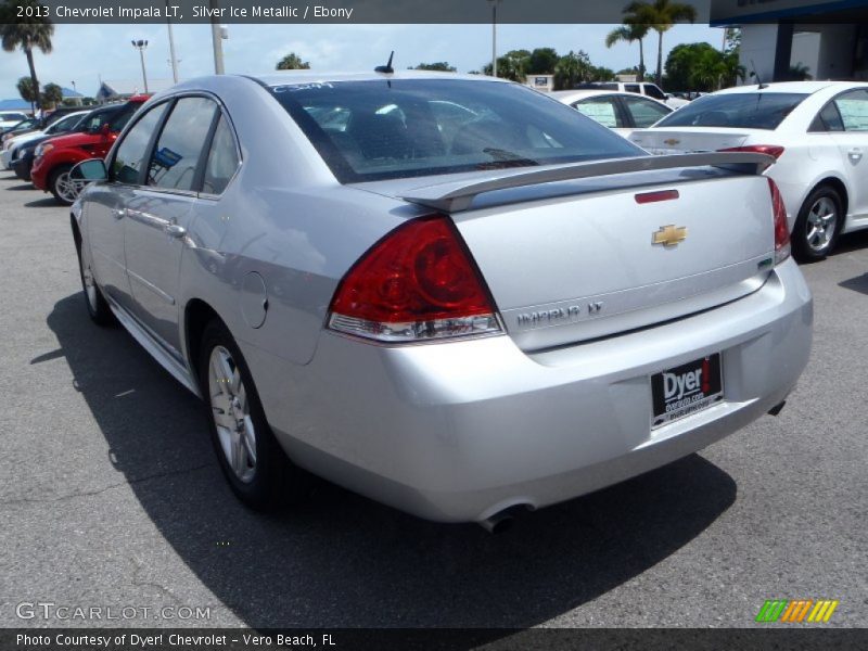 Silver Ice Metallic / Ebony 2013 Chevrolet Impala LT