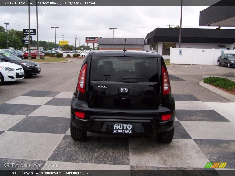 Shadow Black / Sand/Black Leather 2012 Kia Soul +