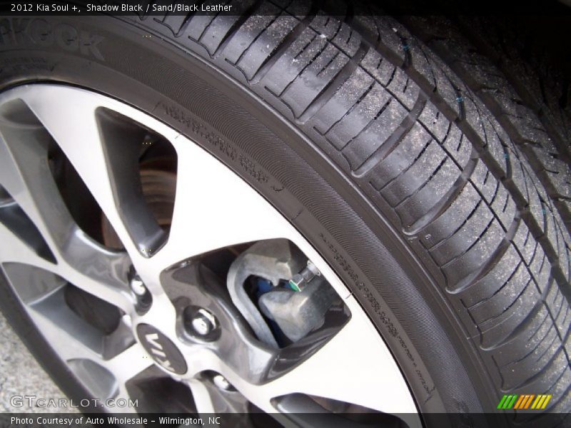 Shadow Black / Sand/Black Leather 2012 Kia Soul +