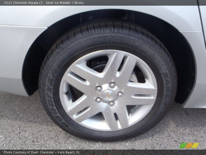 Silver Ice Metallic / Ebony 2013 Chevrolet Impala LT