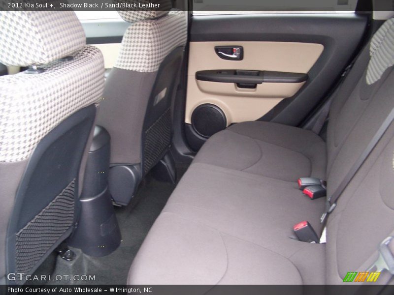 Shadow Black / Sand/Black Leather 2012 Kia Soul +