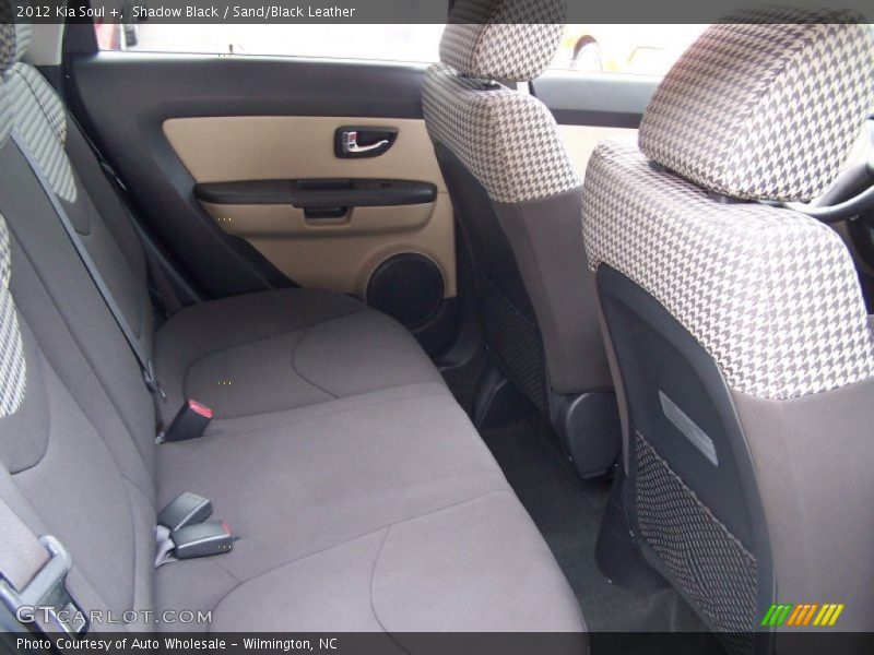 Rear Seat of 2012 Soul +