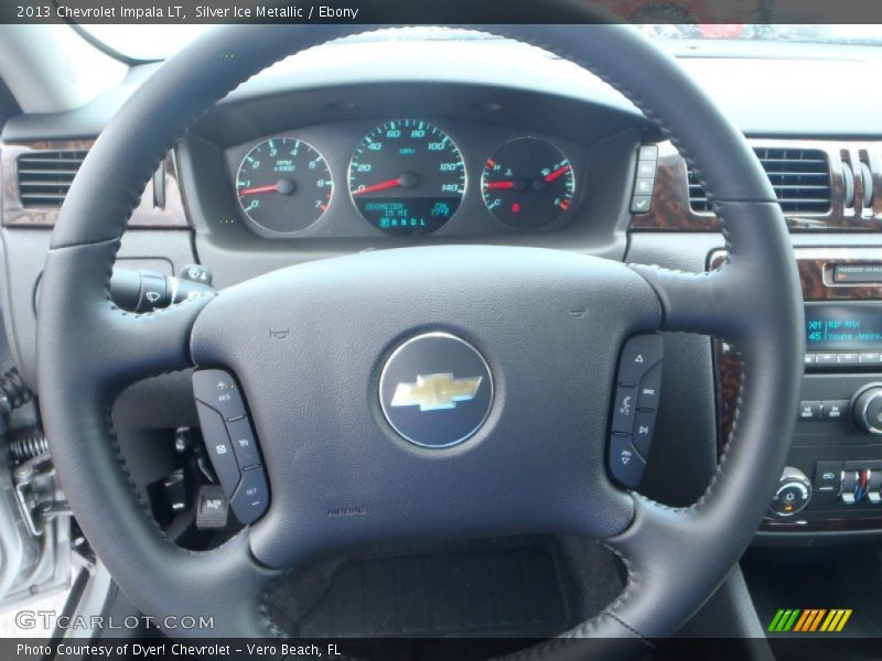 Silver Ice Metallic / Ebony 2013 Chevrolet Impala LT