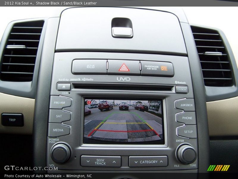 Shadow Black / Sand/Black Leather 2012 Kia Soul +