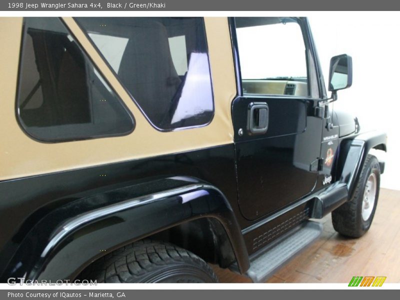 Black / Green/Khaki 1998 Jeep Wrangler Sahara 4x4