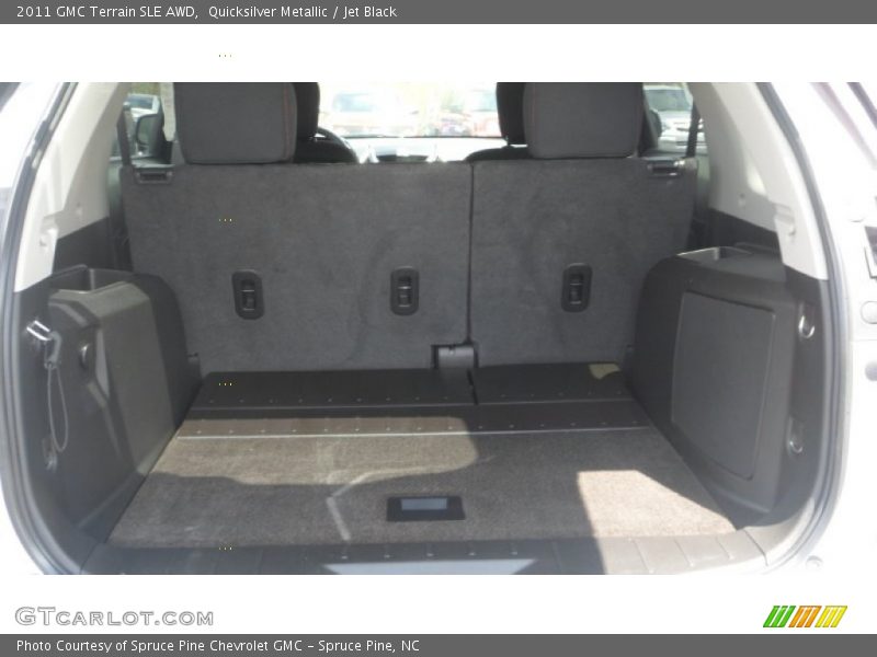 Quicksilver Metallic / Jet Black 2011 GMC Terrain SLE AWD