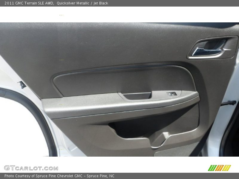 Quicksilver Metallic / Jet Black 2011 GMC Terrain SLE AWD