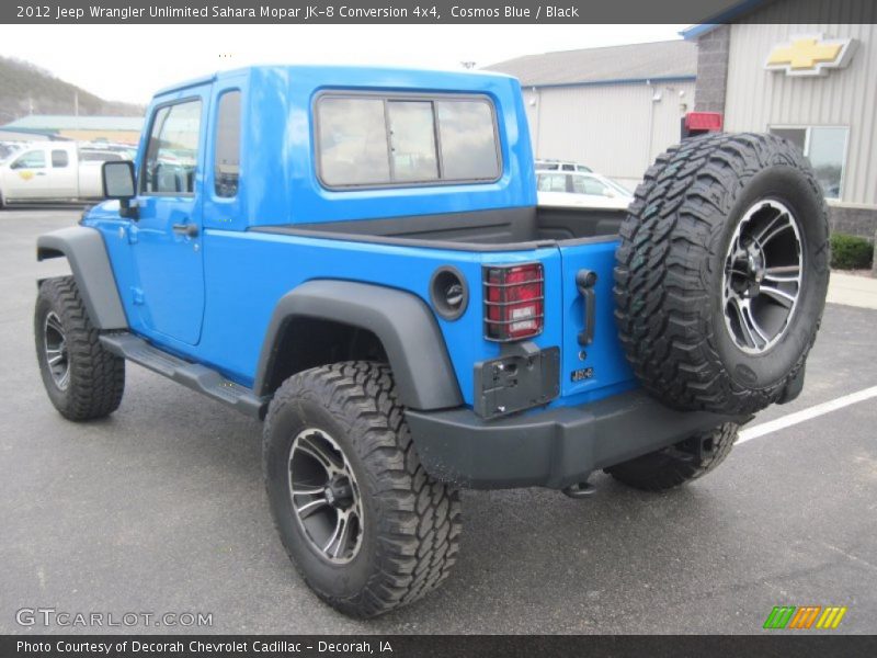  2012 Wrangler Unlimited Sahara Mopar JK-8 Conversion 4x4 Cosmos Blue